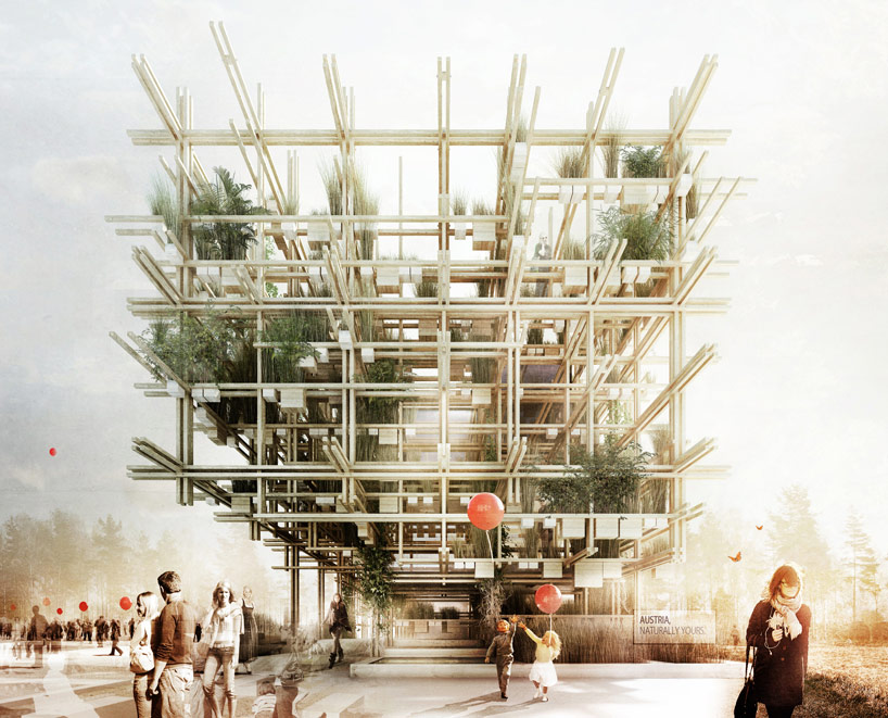 Milan Expo 2015: Austrian Pavilion Naturally Yours 1st Runner Up