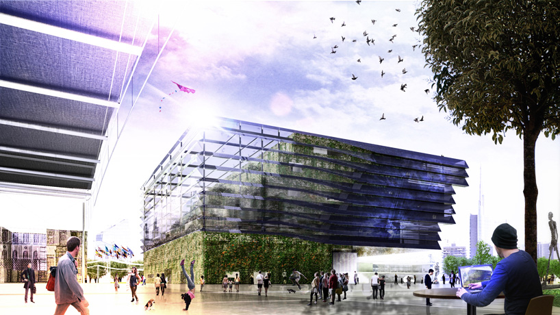 paolo venturella drafts green facade for italian pavilion at expo 2015