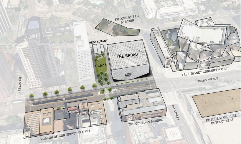 diller scofidio + renfro plans landscaped plaza for the broad