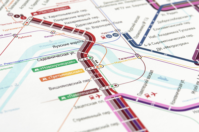 None Ru Combines Moscow Tram Network Map Into One Identity System