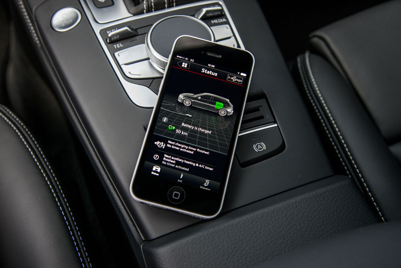 iphone led tv to to connect wireless how sportback charged the e AUDI fully with A3 future into the