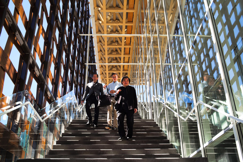 first look at the completed aspen art museum by shigeru ban - 818 x 545 jpeg 140kB