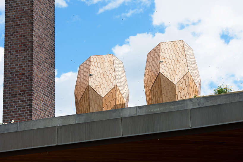 snøhetta-designed vulkan beehive pollinates oslo