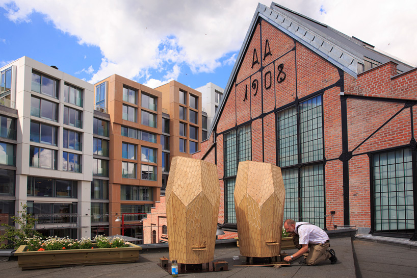 snøhetta-designed vulkan beehive pollinates oslo