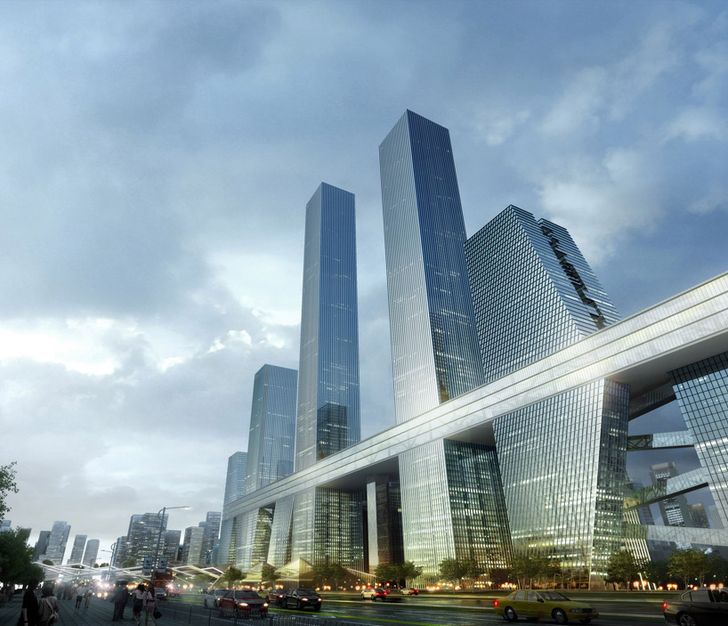 UNIT creates sky street for shenzen bay super city competition