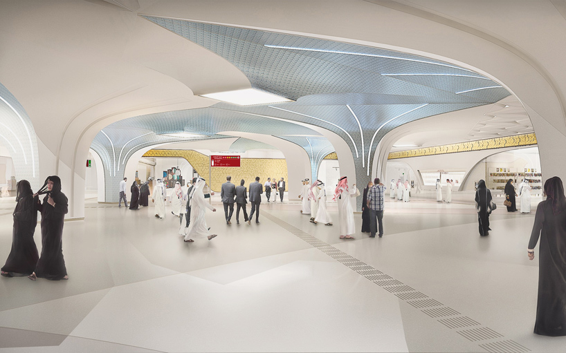 UNStudio designs stations for phase one of the doha metro - 818 x 511 jpeg 170kB