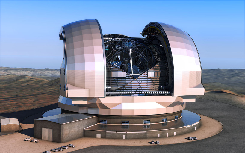 european extremely large telescope sited in chilean atacama desert