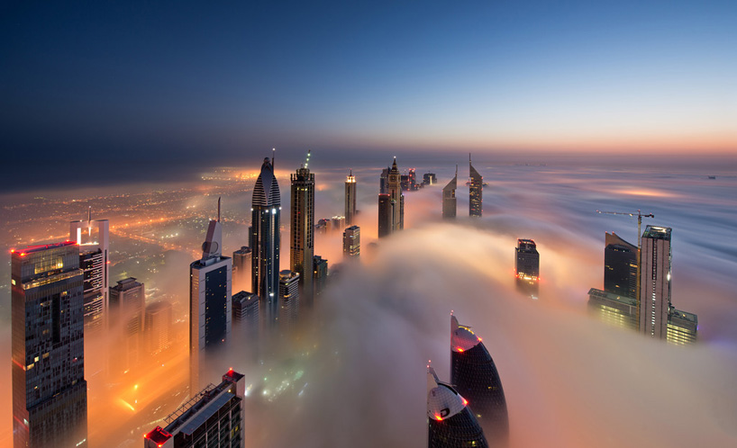 dubai skyscrapers form celestial cityscape in daniel cheong's captures