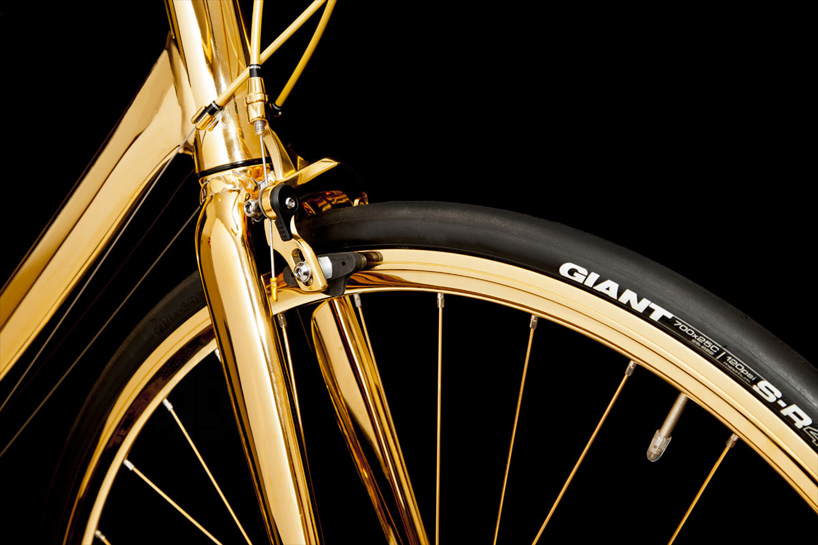 goldgenie's limited edition 24K gold bike to be adorned