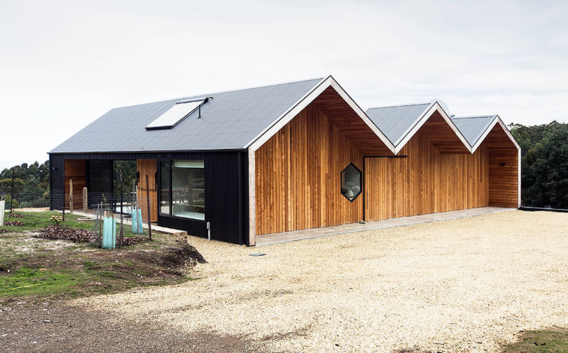 room 11 blends farm and courtyard with the lookout house