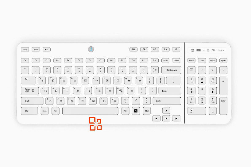 jaasta E ink keyboard changes with your computer applications + languages