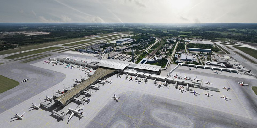 oslo international airport expansion by nordic office