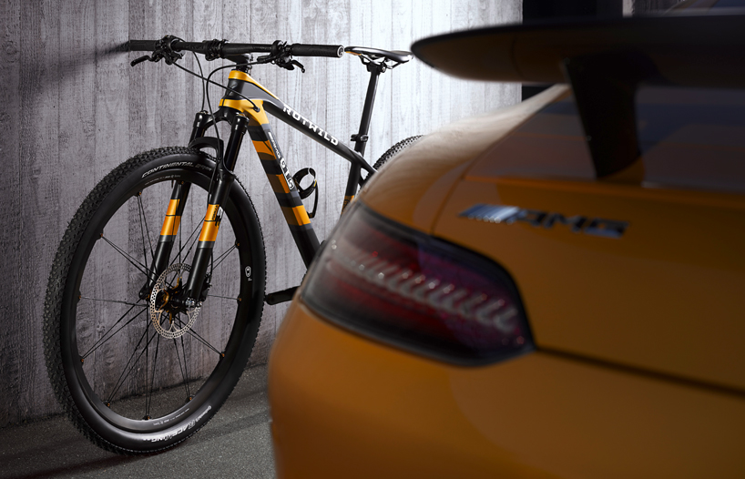 ROTWILD GT S mountain bike puts the mercedesAMG car on