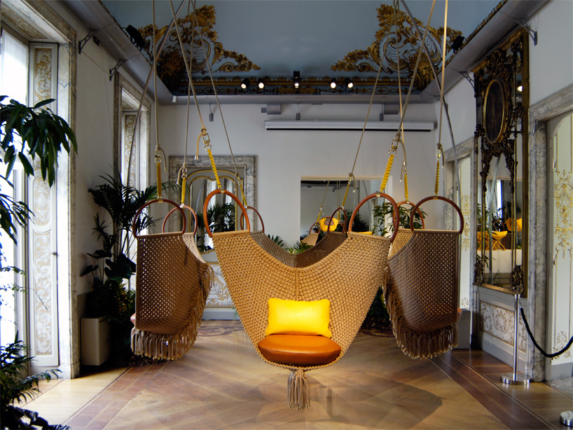 Louis Vuitton Swing Chair designed by - Patricia Urquiola