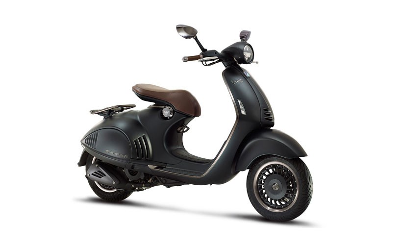 giorgio armani collaborates with piaggio on the vespa 946 emporio armani