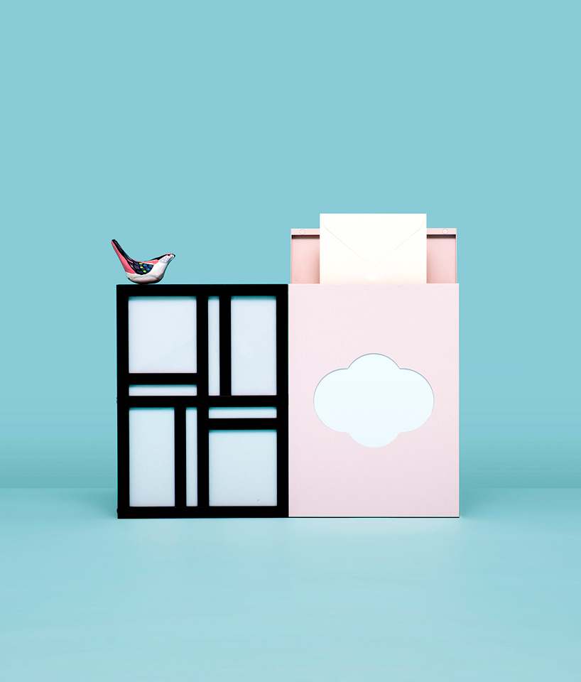 Hisakazu shimizu playfully renders fumi mailboxes for the 