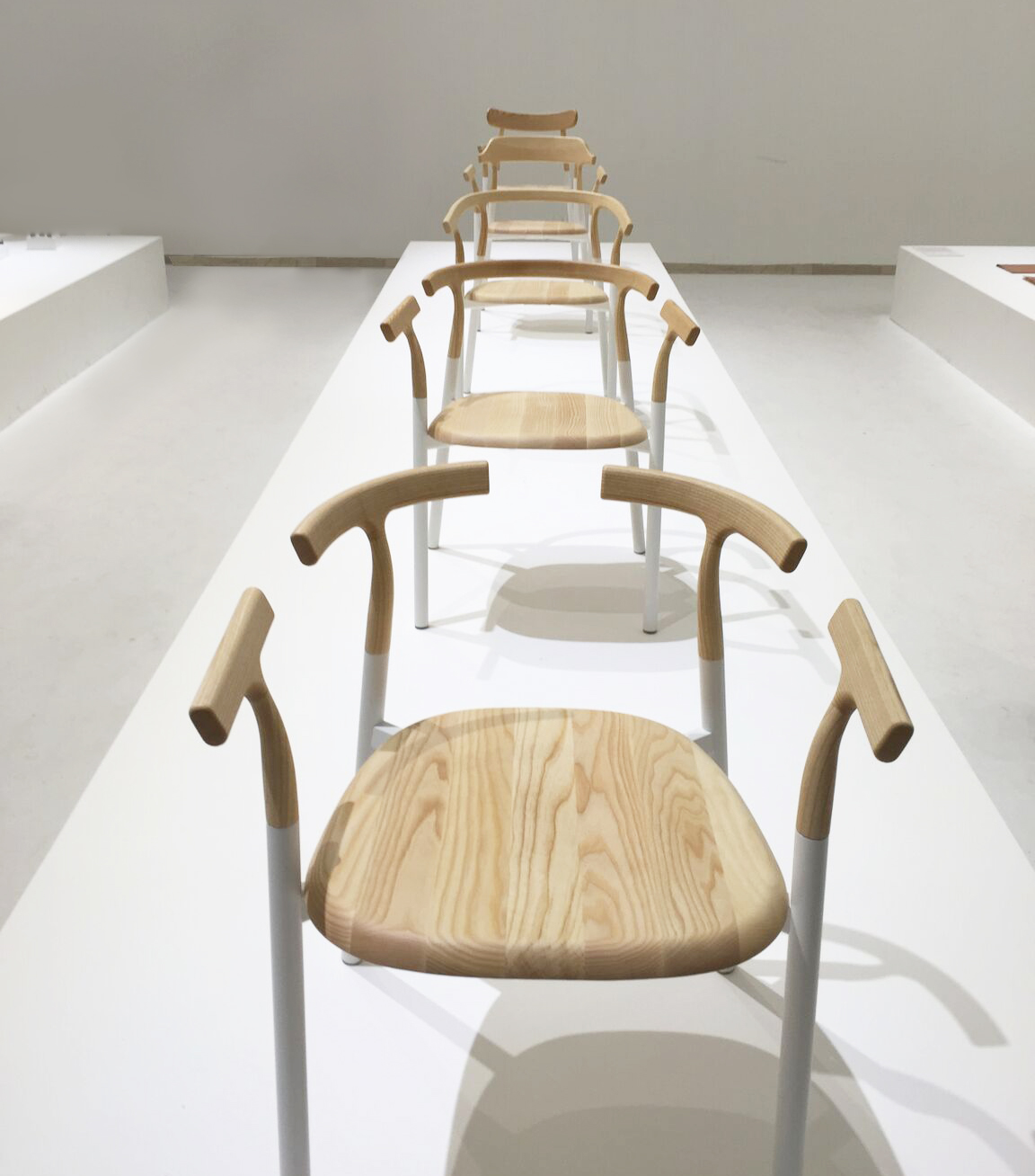 nendo and alias crafts twig chair with exchangeable seats