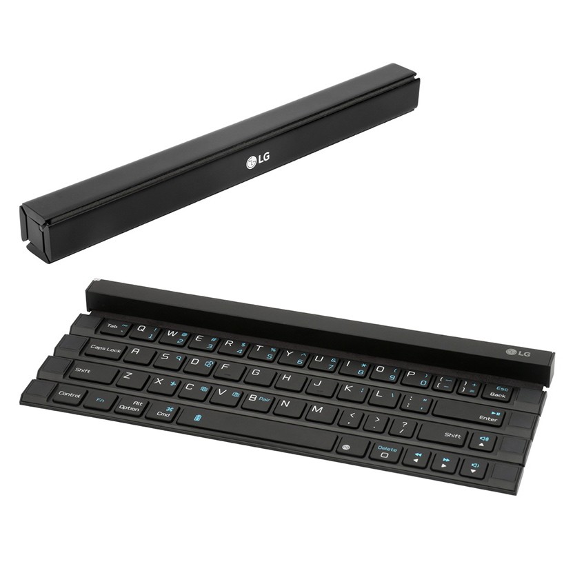 LG reveals rollable desktop keyboard for optimum portability