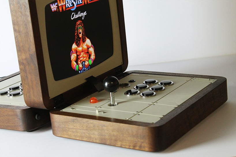 battlecade - portable vintage gaming system by love hulten