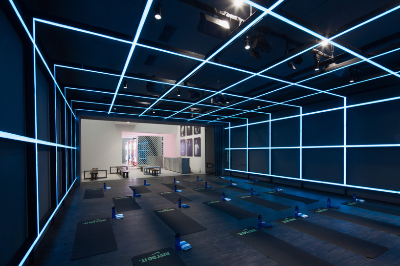 coordination asia installs the NIKE  studio  within beijing 