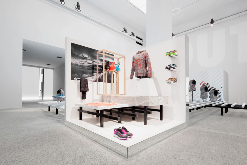 coordination asia installs the NIKE studio within beijing 