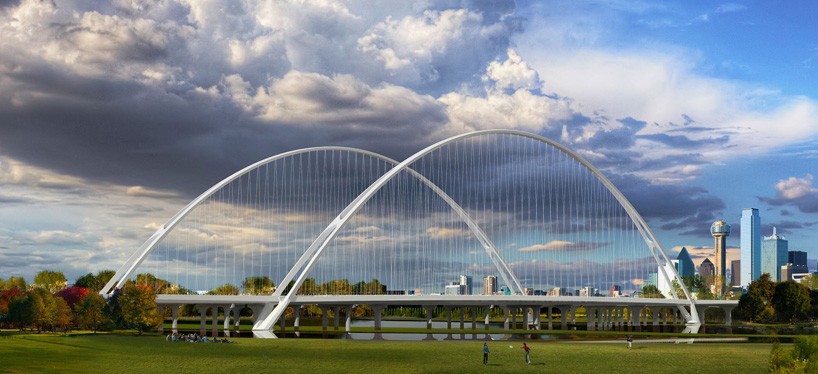 margaret mcdermott bridge by santiago calatrava takes shape
