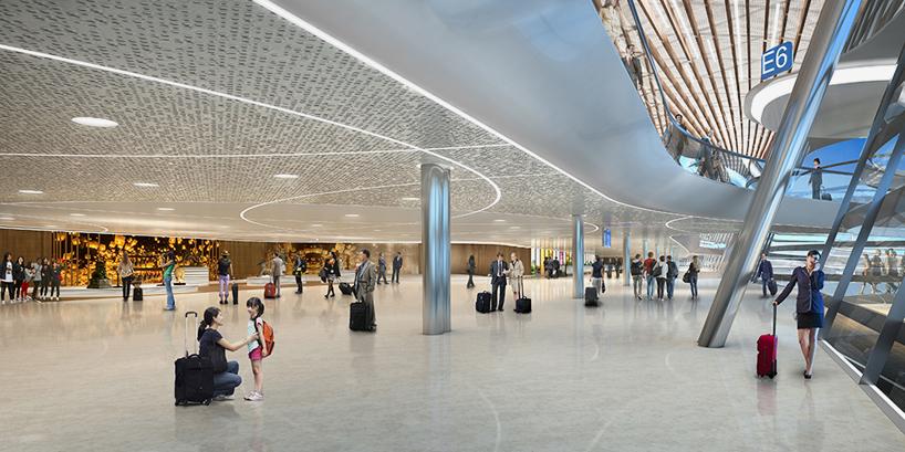 UNStudio unveils proposed terminal design for taiwan airport