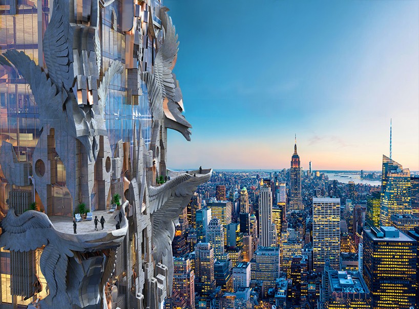 Mark foster gage conceives sculptural tower for new york