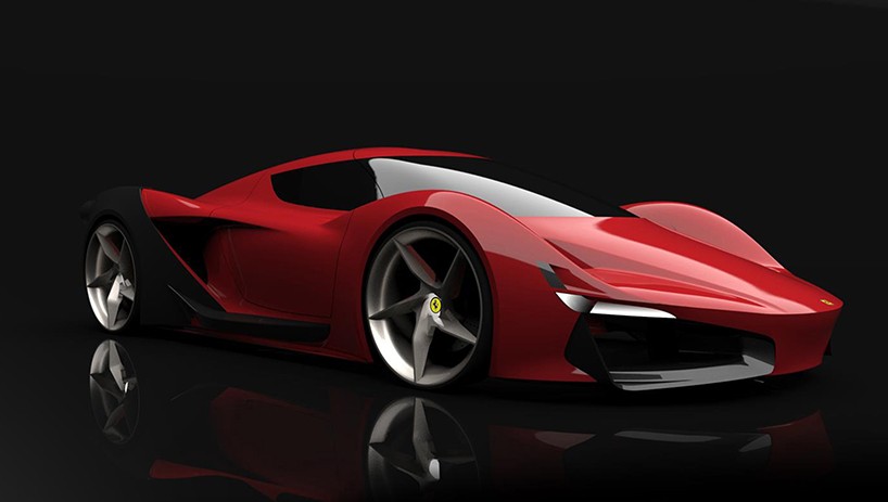 ISD-rubika 2040 manifesto car concept wins ferrari design challenge