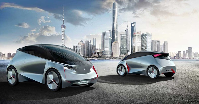 icona designs electric compact neo concept for overcrowded city streets