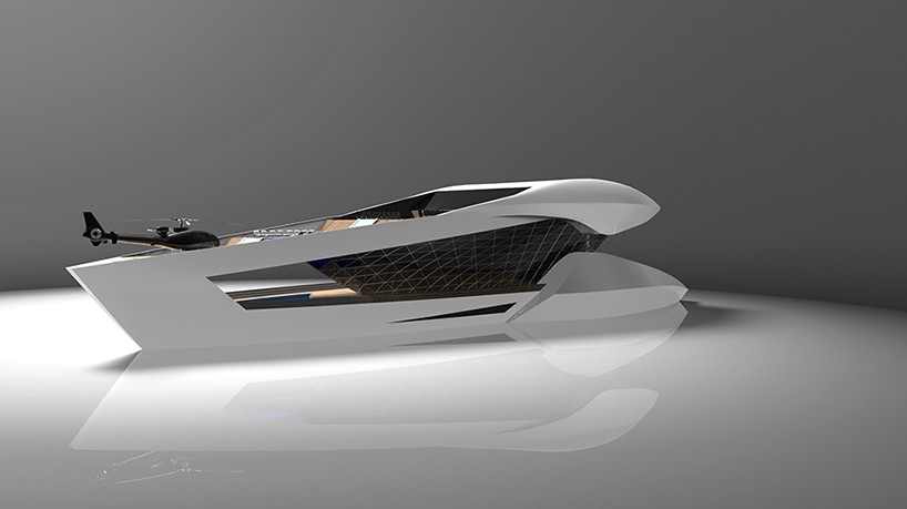 sea level designs CF8 luxury yacht concept