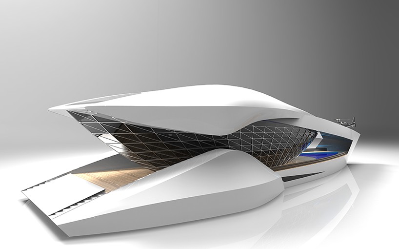 sea level designs CF8 luxury yacht concept