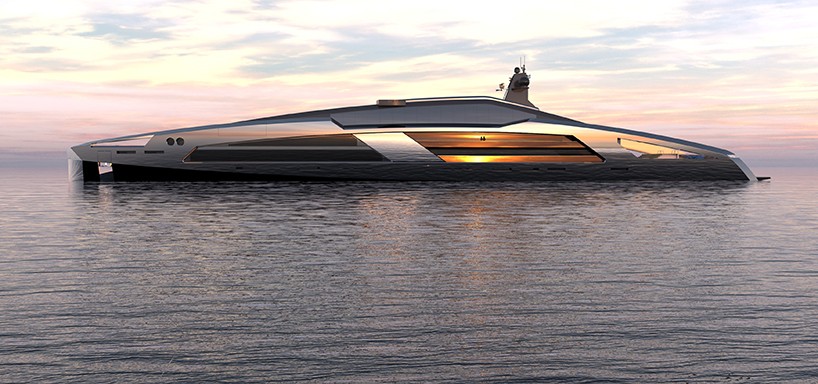 yacht concept by facheris design encourages more glass to maximizing ...