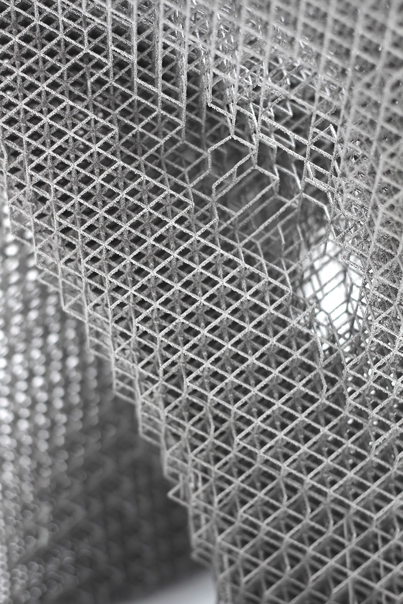 how 3d printing is used lab joris chair aluminum printed gradient 3D laarman