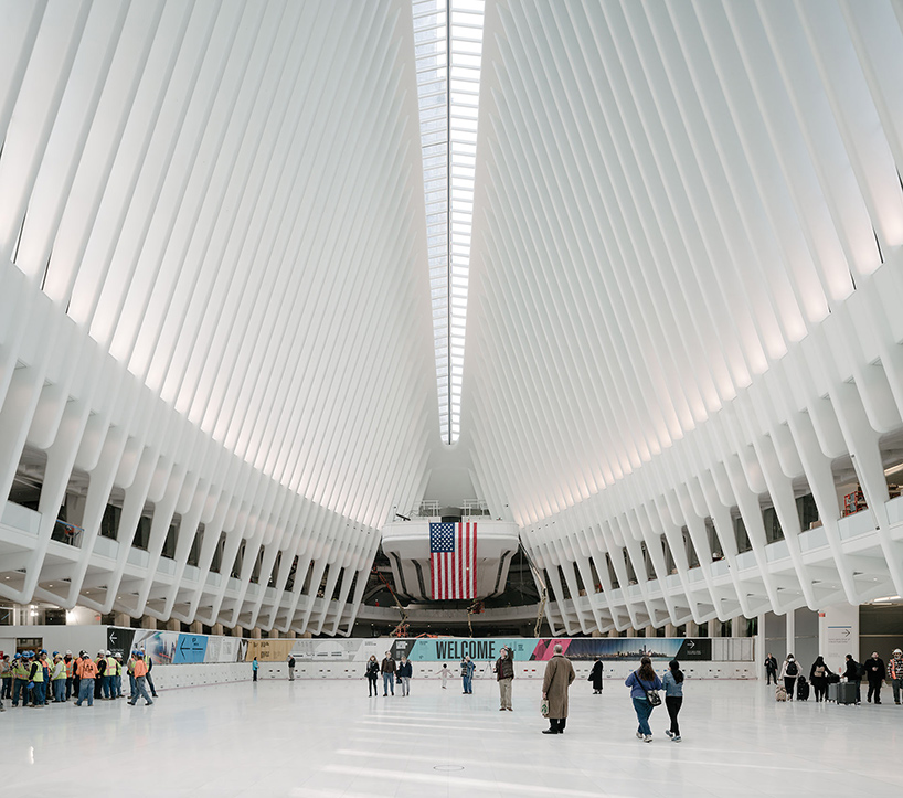 WTC transportation hub by santiago calatrava opens in new york