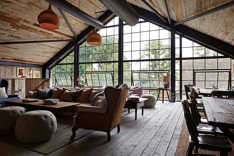 oxfordshire farmhouse retreat by michaelis boyd + soho house