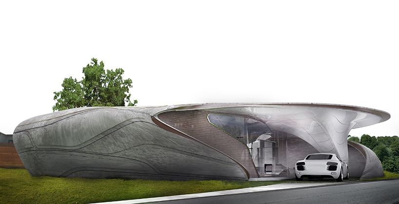 WATG conceives the world s first freeform 3D  printed  house 