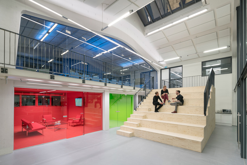 inside MVRDV's vibrant new office space in rotterdam