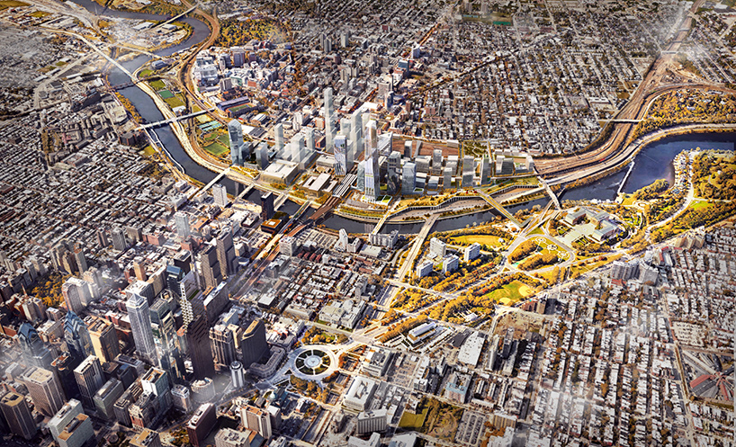 SOM reveals masterplan for philadelphia's 30th street station