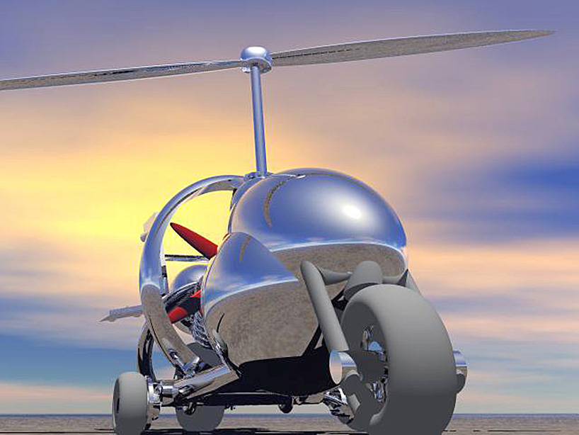 dezso molnar's flying car