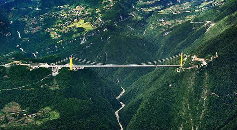 skyscraper puli bridge is the second highest in the world