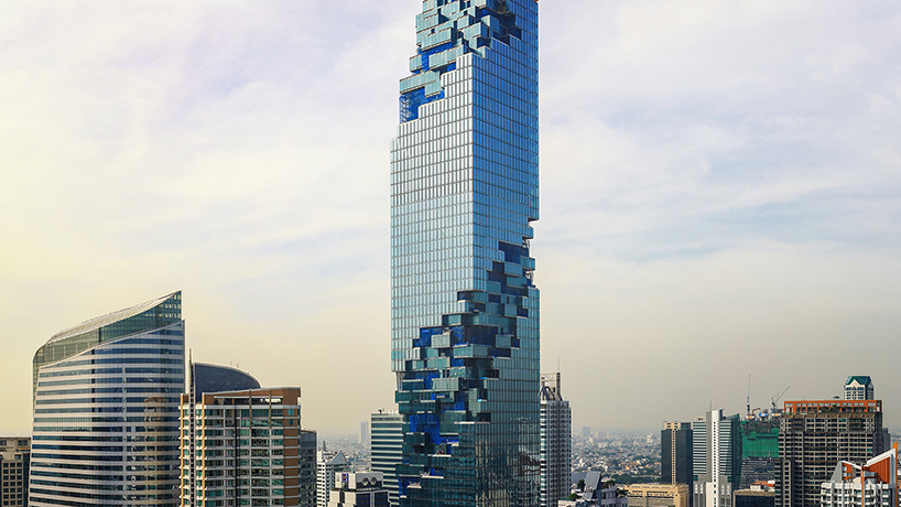 MahaNakhon By Ole Scheeren Is Thailand's Tallest Building