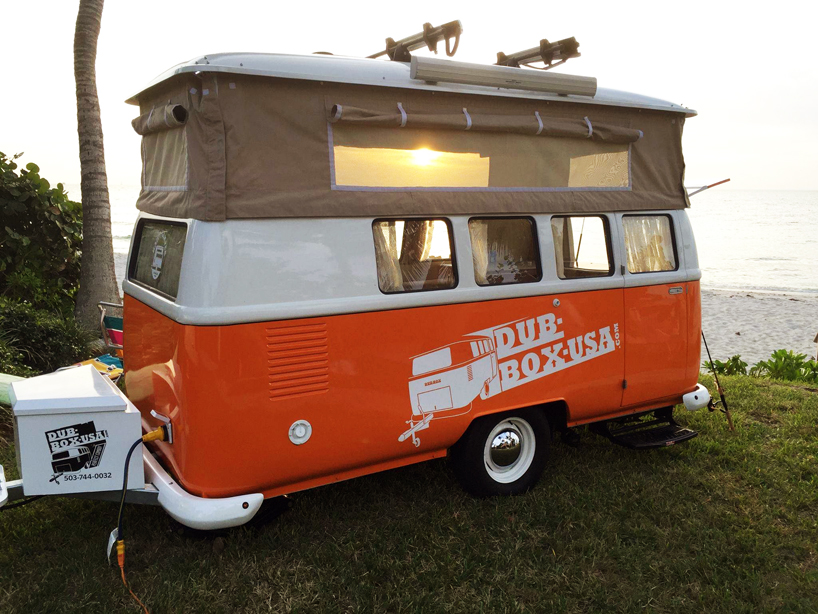 dub box creates volkswagen camper van influenced caravans