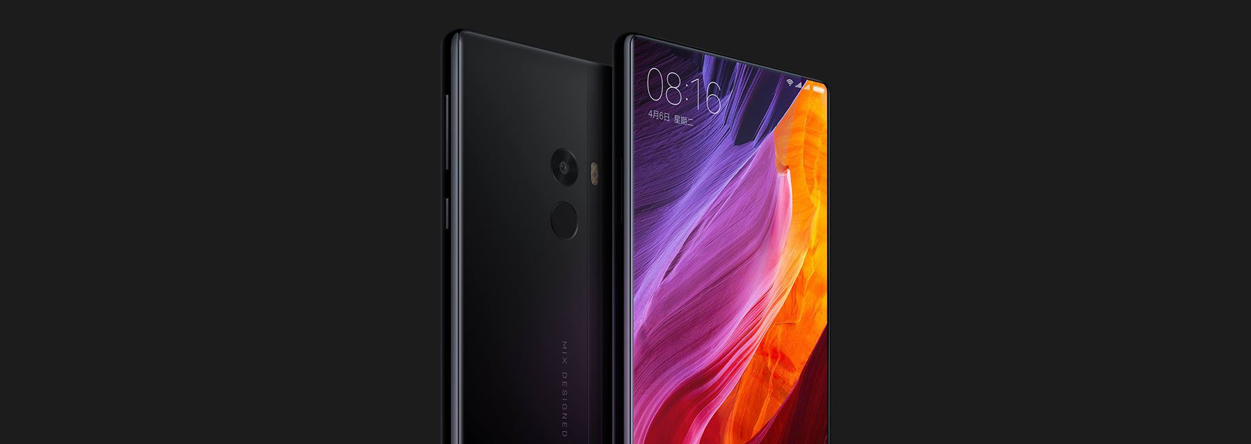 philippe starck: Mi MIX ceramic smartphone for xiaomi