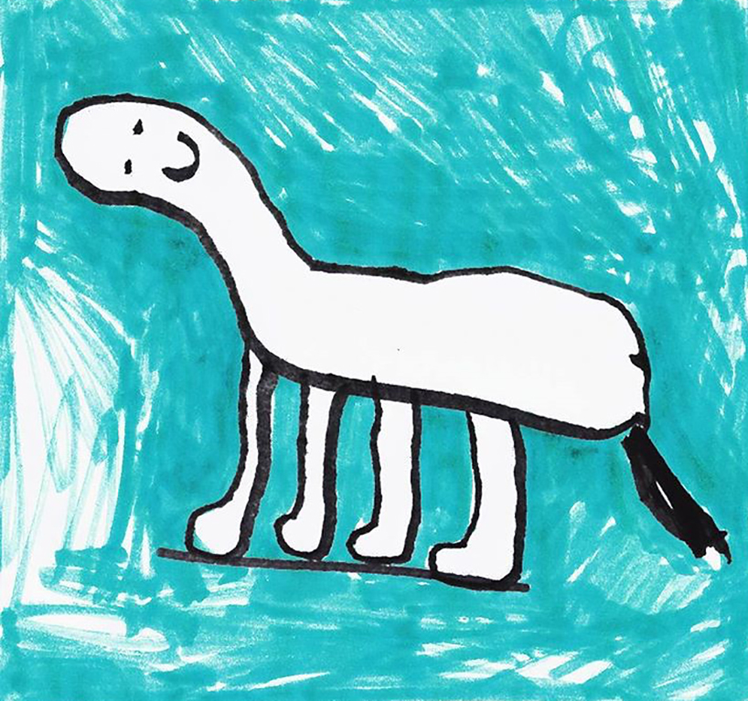 artist turns 6-year-old son's doodles into absurd animals