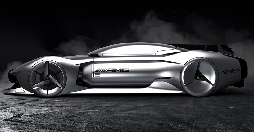 2040 mercedes-benz streamliner is a retro-futuristic concept | Search by  Muzli | Search by Muzli