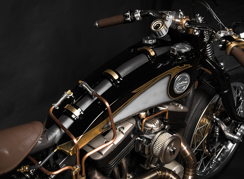 harley davidson sportster 883 'opera' custom motorcycle by south garage
