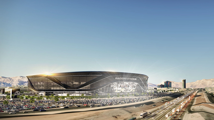 MANICA's horse-shoe mega stadium proposal for the oakland raiders in vegas