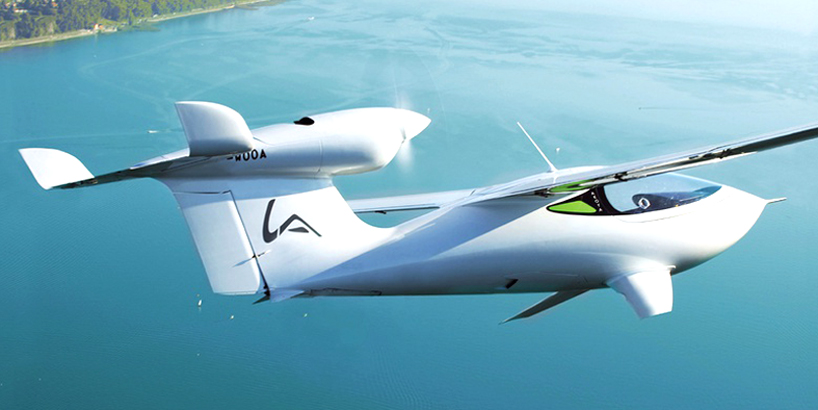 AKOYA amphibious two-person skiplane by lisa airplanes