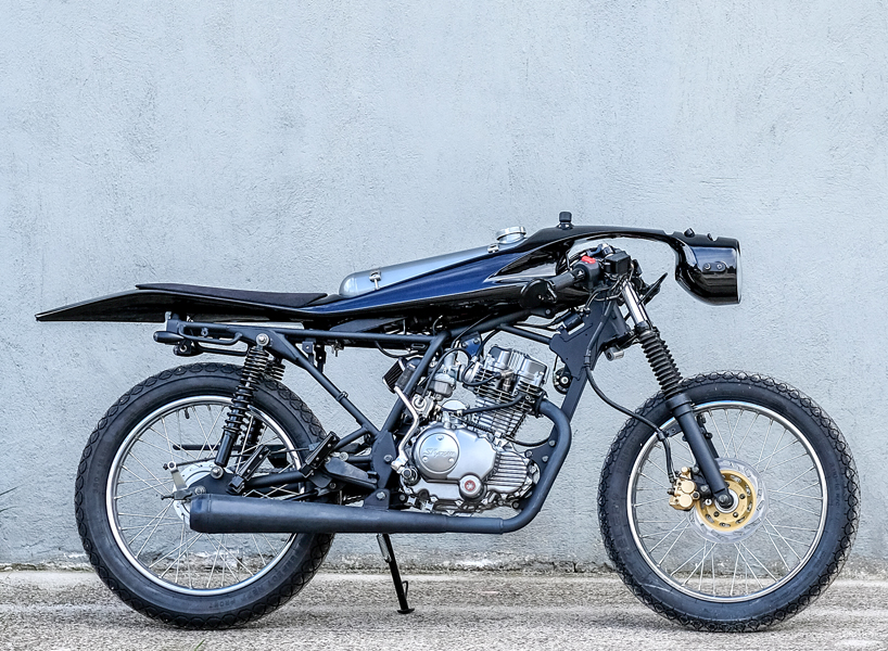 RDracer custom motorcycle celebrates retro-futurism